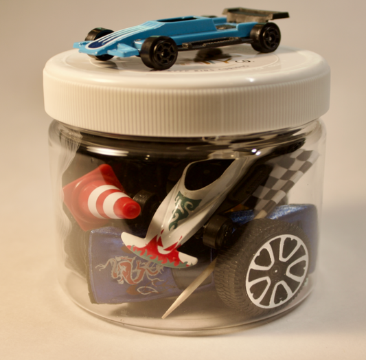 Race Cars Jar